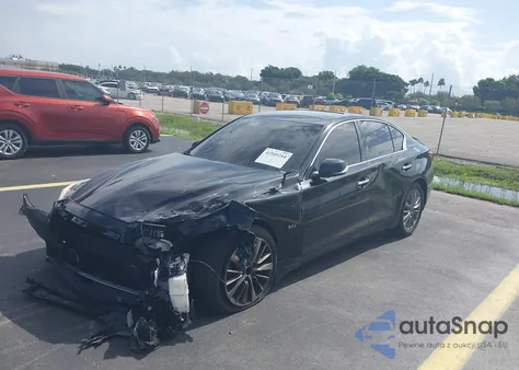 2020 Infiniti Q50 Luxe from USA, damaged, VIN JN1EV7APXLM201769